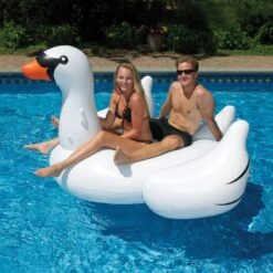 The Original Inflatable Swan Float By Swimline -Courtyard Home Furnishings Store 955591 7