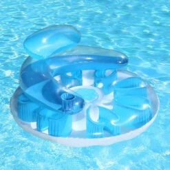 Poolmaster's Circular Water Pop Inflatable Pool Lounge -Courtyard Home Furnishings Store 957755 7