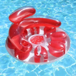 Poolmaster's Circular Water Pop Inflatable Pool Lounge