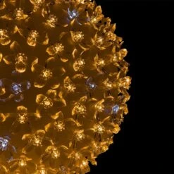 8" Twinkling LED Sphere Christmas Ornament With 9 Light Functions -Courtyard Home Furnishings Store 988825 8