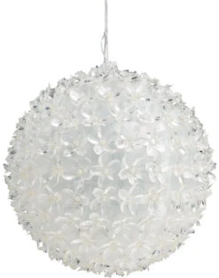 8" Twinkling LED Sphere Christmas Ornament With 9 Light Functions -Courtyard Home Furnishings Store 988828