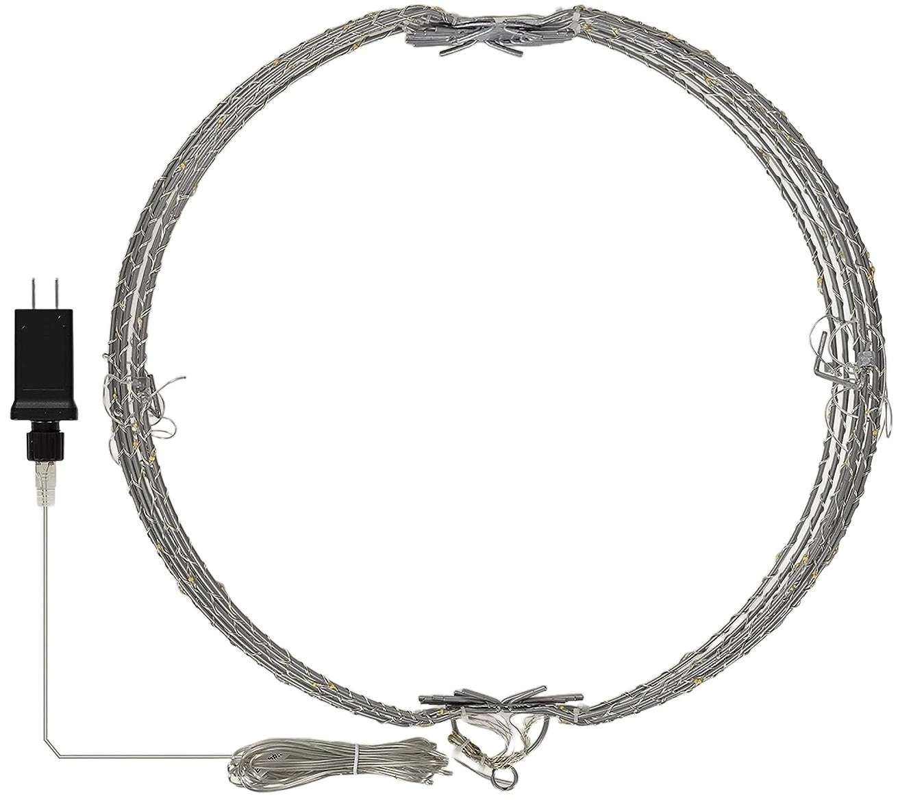 8" Foldable Metal LED Sphere Hanging Ornament (3-Pack) 18 8" Foldable Metal LED Sphere Hanging Ornament (3-Pack) - Image 18