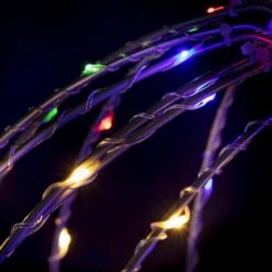 8" Foldable Metal LED Sphere Hanging Ornament (3-Pack) 24 8" Foldable Metal LED Sphere Hanging Ornament (3-Pack) -Courtyard Home Furnishings Store 988838 8