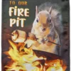 Welcome To Our Fire Pit Garden Lustre Flag