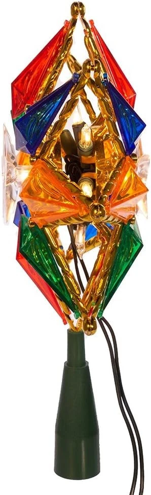 Multi-Colored 8-Point Christmas Star Tree Topper 3 Multi-Colored 8-Point Christmas Star Tree Topper - Image 3
