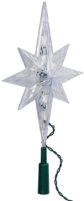 11" Pre-Lit Bethlehem Tree Topper Star 3 11" Pre-Lit Bethlehem Tree Topper Star - Image 3