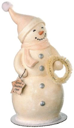 9.3" Frosty Snowman Decorative Accent -Courtyard Home Furnishings Store 989263