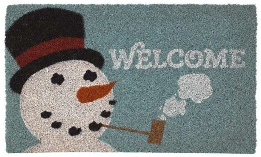 30" Coir Christmas Doormat 2 30" Coir Christmas Doormat - Image 2