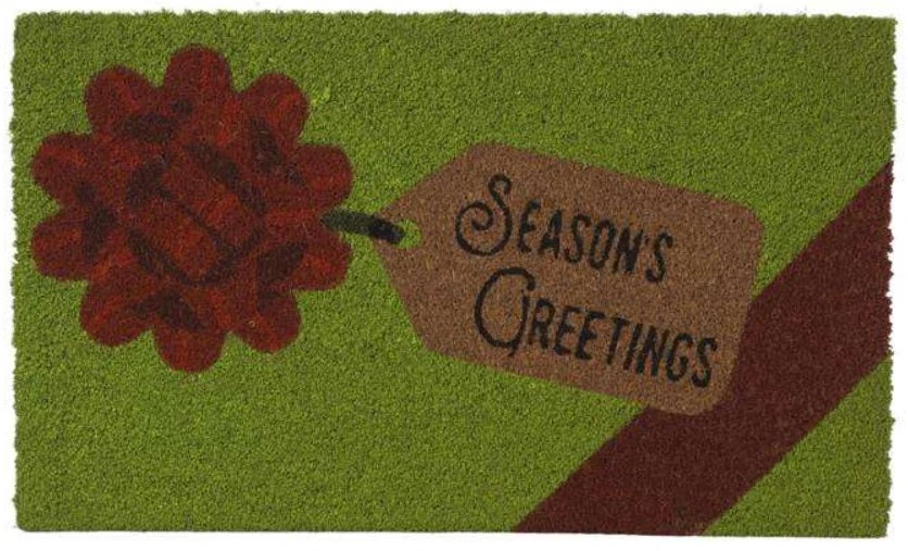 30" Coir Christmas Doormat 4 30" Coir Christmas Doormat - Image 4