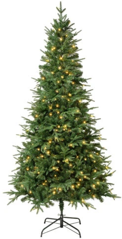 Parkview Fir 7.5' Warm White LED Pre-Lit Artificial Christmas Tree