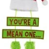 29" You're A Mean One Grinch Hanging Decoration