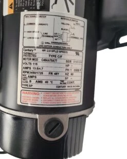 1.5 HP 2-Speed Sharkjet Series Above Ground Pump -Courtyard Home Furnishings Store 990384 3