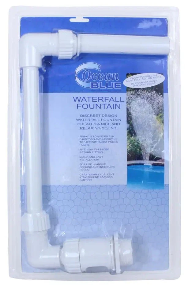 Ocean Blue Waterfall Fountain For Pools 3 Ocean Blue Waterfall Fountain For Pools - Image 3