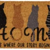 Where Our Story Begins Coir Mat