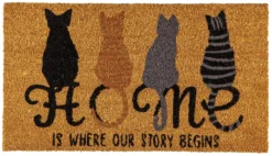 Where Our Story Begins Coir Mat