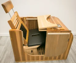 Essential Lounge Half Sauna -Courtyard Home Furnishings Store 991041 6 scaled