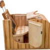 Essential Lounge Half Sauna