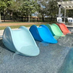 Light Blue Signature Slide From Ledge Lounger -Courtyard Home Furnishings Store 991781 11