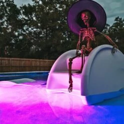 Light Blue Signature Slide From Ledge Lounger -Courtyard Home Furnishings Store 991781 14