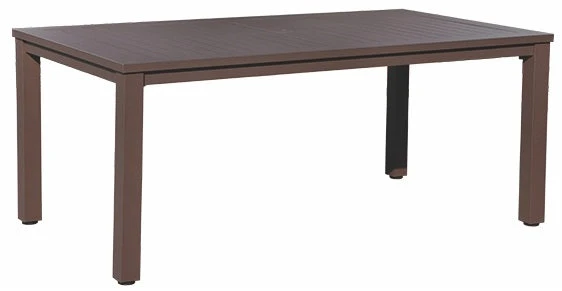 Horizon Brown Padded Sling Dining Set 6 Horizon Brown Padded Sling Dining Set - Image 6