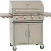 Bull 30" Lonestar Select 4-Burner Stainless Steel Grill Carts