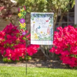 Decorative Garden Flag Stand -Courtyard Home Furnishings Store 992076 4