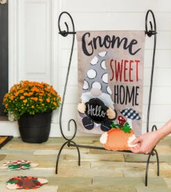 Gnome Interchangeable Burlap Boutique™ Garden Flag 6 Gnome Interchangeable Burlap Boutique™ Garden Flag -Courtyard Home Furnishings Store 992086 2