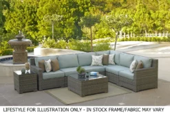 Memphis Wicker Sectional Sets -Courtyard Home Furnishings Store 992178 4 scaled