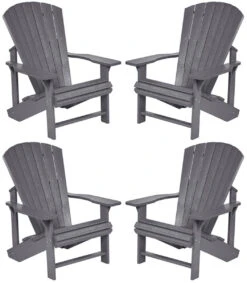 Slate Gray Adirondack Chair Furniture Sets 17 Slate Gray Adirondack Chair Furniture Sets -Courtyard Home Furnishings Store 992668