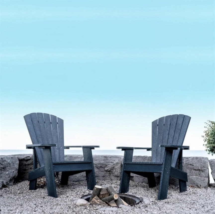 Slate Gray Adirondack Chair Furniture Sets 7 Slate Gray Adirondack Chair Furniture Sets - Image 7