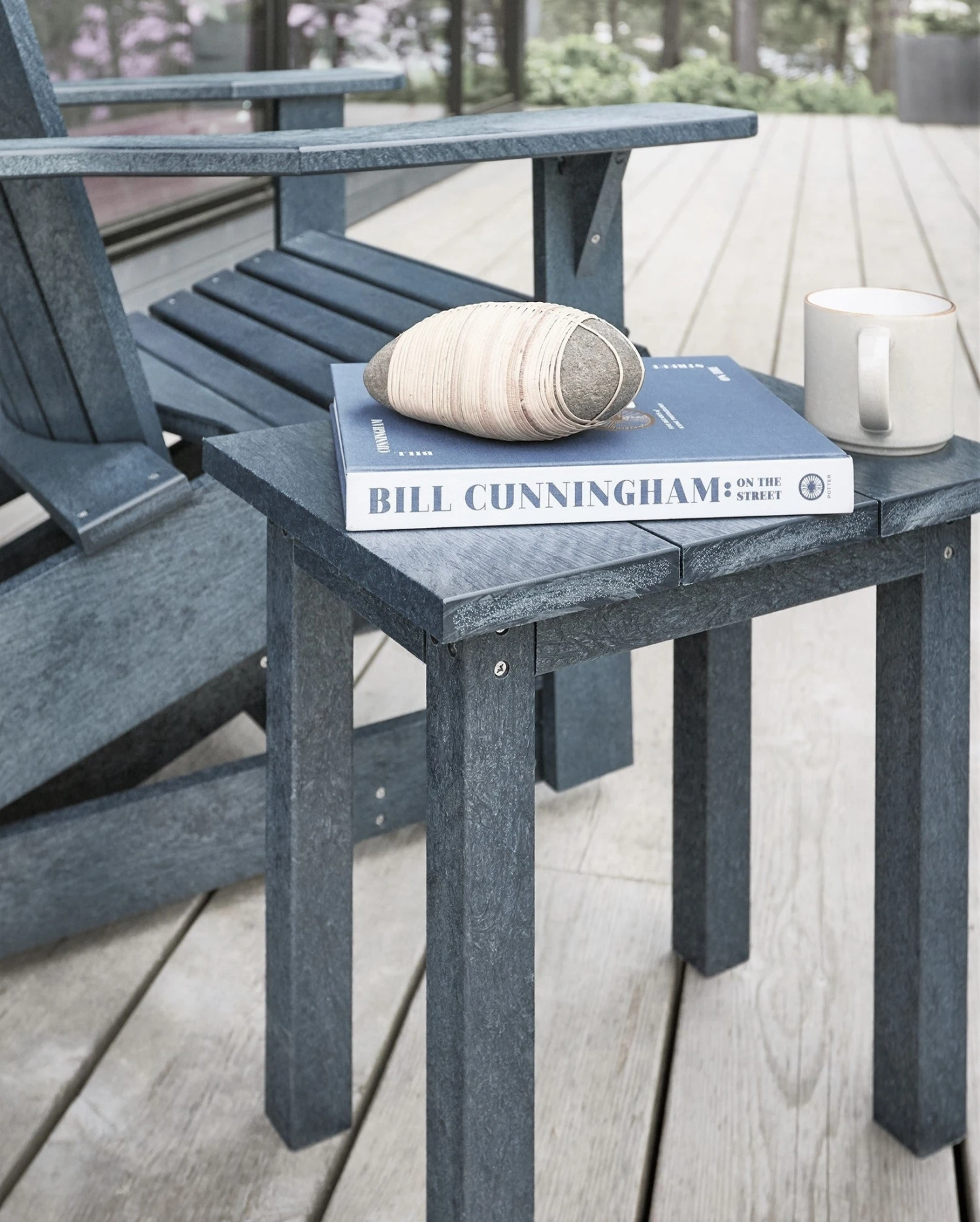 Slate Gray Adirondack Chair Furniture Sets 12 Slate Gray Adirondack Chair Furniture Sets - Image 12