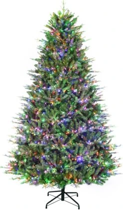 7.5' Royal Northern 16-Function Starry Lights Artificial Christmas Tree