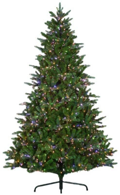 7.5' Cumberland Spruce 16-Function Starry Lights LED Christmas Tree