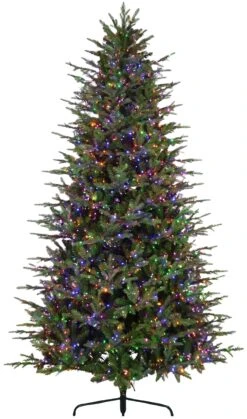 Kensington Fir 16-Function Starry Lights LED Artificial Trees 9 Kensington Fir 16-Function Starry Lights LED Artificial Trees -Courtyard Home Furnishings Store 992922 2