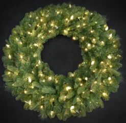36" Winchester Pine Wreath Pre-Lit With C6 Designer Steady Lights 9 36" Winchester Pine Wreath Pre-Lit With C6 Designer Steady Lights -Courtyard Home Furnishings Store 992928 d02c1576 bffd 4c1b bf1b 1694e4a9156d