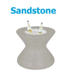 Signature Tall Ice Bin Side Table From Ledge Lounger -Courtyard Home Furnishings Store 992952