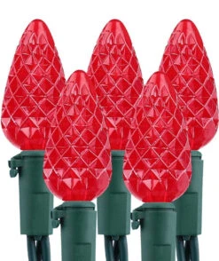 Set Of 100 Heavy Duty C5 LED Lights -Courtyard Home Furnishings Store 992994