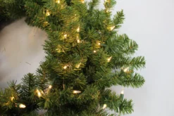 30" Canadian Pine Pre-Lit Artificial Christmas Wreath -Courtyard Home Furnishings Store 993 144 3 scaled