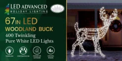 3-Piece Woodland Family LED Wire Sculpture Combo -Courtyard Home Furnishings Store 993017 2 f969ba6a ef23 43ed 88df 8b618fc1e917