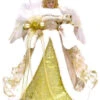 12" LED Gold Angel Tree Topper