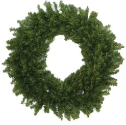 48" New Carrington Pre-Lit Wreath -Courtyard Home Furnishings Store 993131