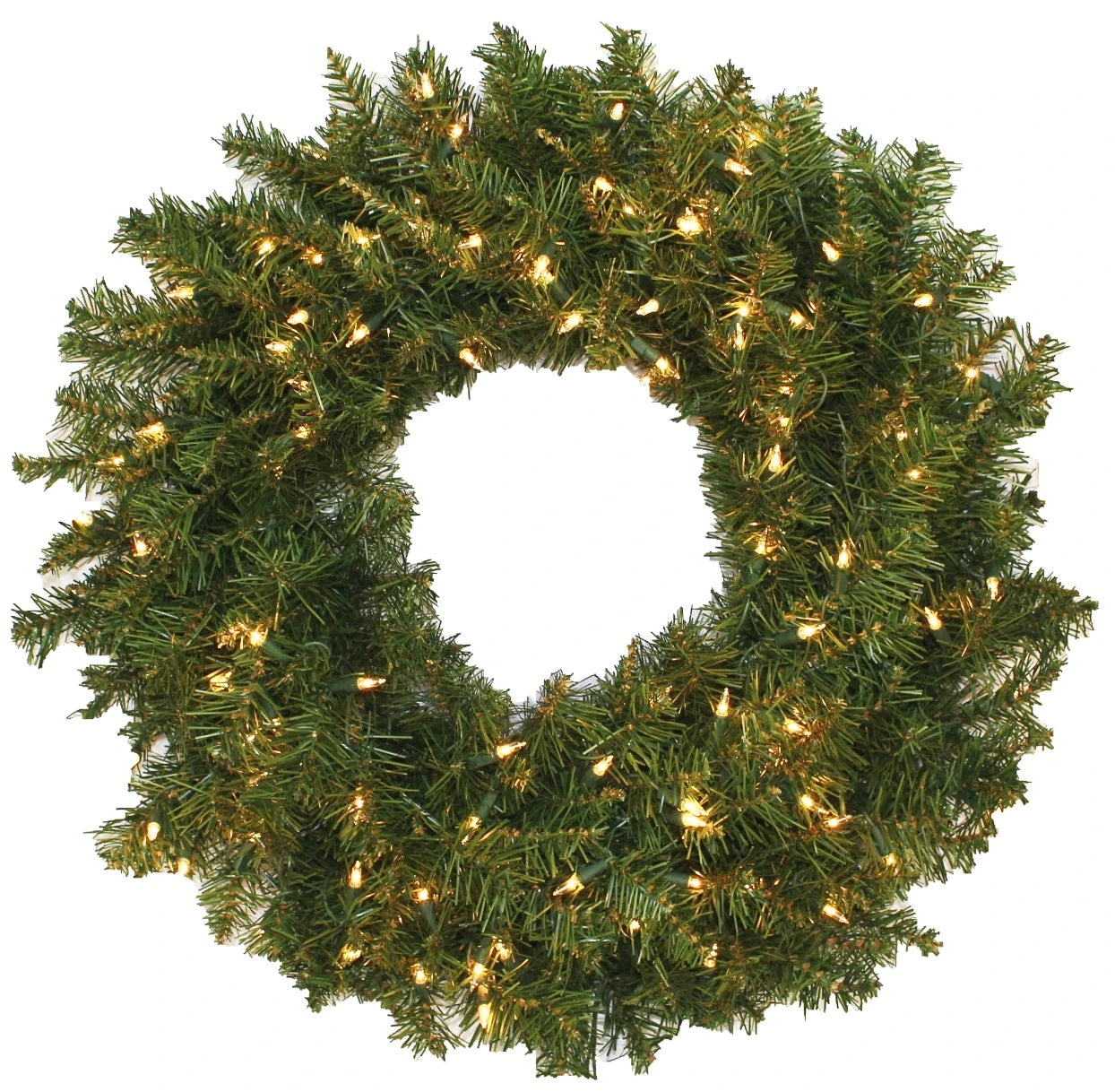 30" New Carrington Pre-Lit Wreath 1 30" New Carrington Pre-Lit Wreath