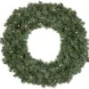 36" Canadian Pine Pre-Lit Artificial Christmas Wreath