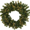 30" Canadian Pine Pre-Lit Artificial Christmas Wreath