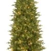 Ashcroft Spruce Dual Color LED PowerConnect™ Pre-Lit Artificial Slim Christmas Tree