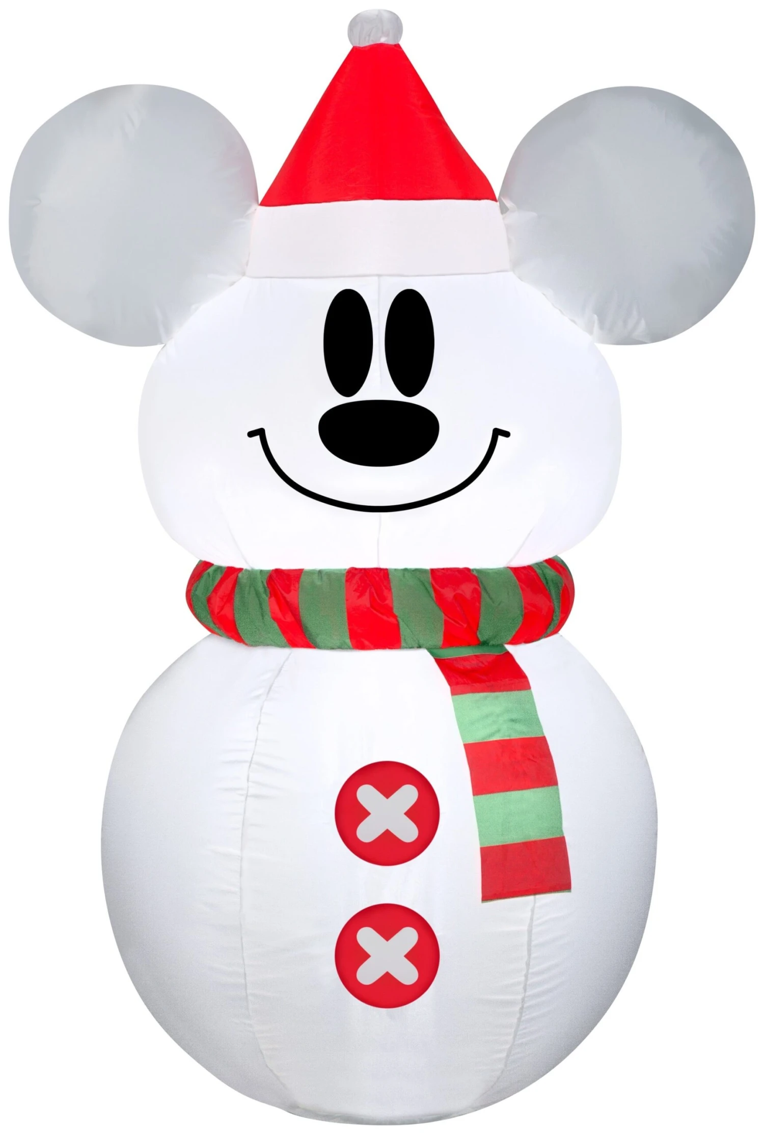 3.5' Airblown® Snowman Mickey Mouse Christmas Inflatable 2 3.5' Airblown® Snowman Mickey Mouse Christmas Inflatable - Image 2