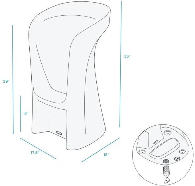 Signature In-Pool Barstool From Ledge Lounger 6 Signature In-Pool Barstool From Ledge Lounger - Image 6