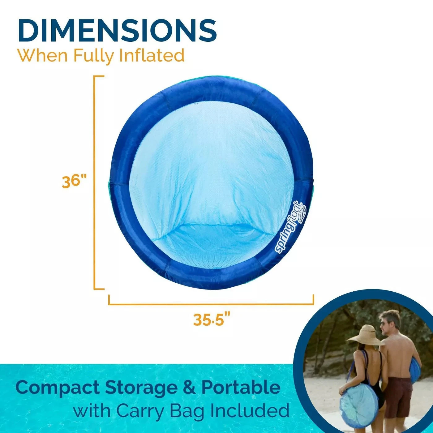 Spring Float Papasan™ Water Chair 11 Spring Float Papasan™ Water Chair - Image 11