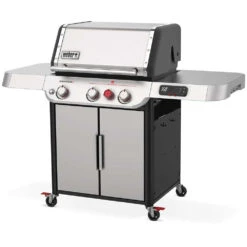 Weber Genesis SX-325s Stainless Steel Smart Grills -Courtyard Home Furnishings Store 993734 7