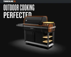 Traeger Timberline XL Wi-Fi Controlled Wood Pellet Grill With WiFire -Courtyard Home Furnishings Store 993861 5